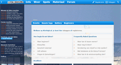 Desktop Screenshot of kitehigh.nl